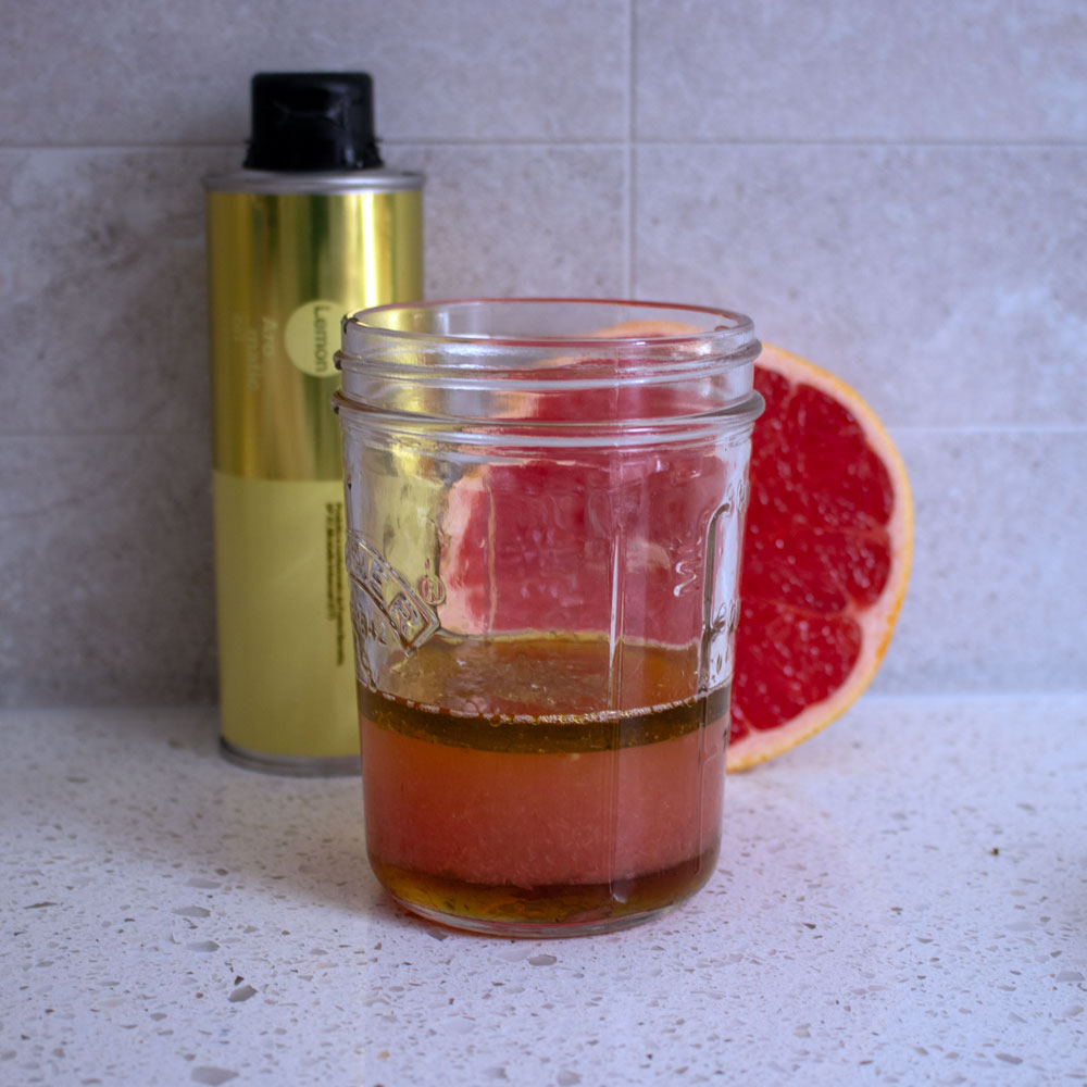 Zesty Grapefruit & Honey Mustard Dressing