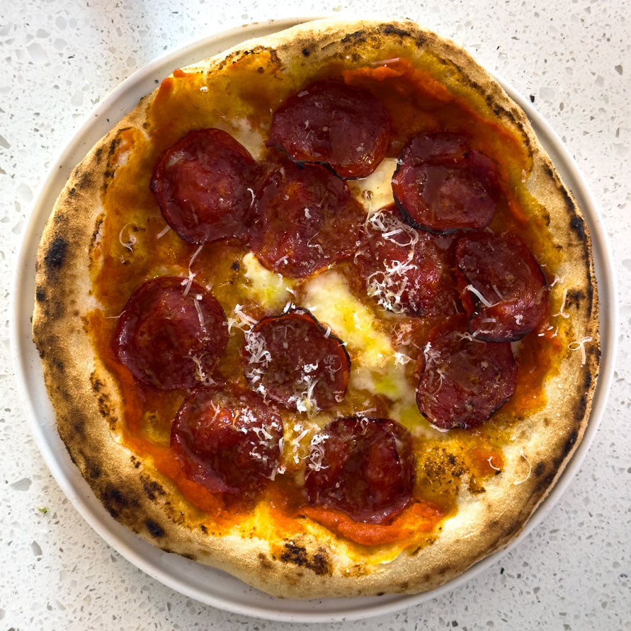 Spicy Pepperoni Pizza